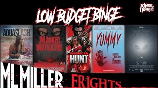 Low Budget Binge Looks At Masked Mutilator American Hunt Yummy Aquaslash U0026 Skyman