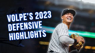 Anthony Volpe's BEST DEFENSIVE PLAYS of 2023 | New York Yankees