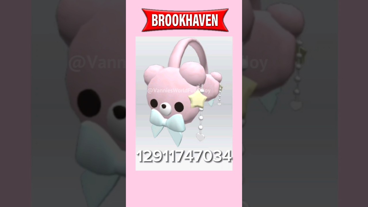CUTE BABY ACCESSORY ID CODES FOR BROOKHAVEN 🏡RP ROBLOX 👶✨️ 