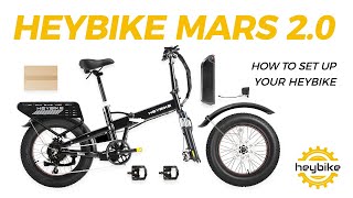 HeyBike Mars 2.0 Unboxing and Assembly | E-Bike Unboxing