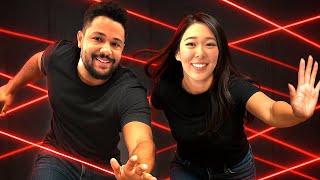 Nick & Extra Emily Sweat During Extreme Physical Challenges
