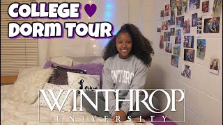 WELCOME TO MY DORM ROOM // COLLEGE DORM TOUR