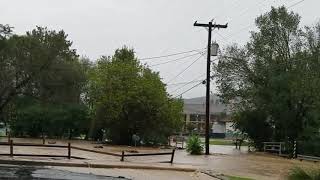 Flooding in Salem, VA. Hurricane Michael. October 11, 2018
