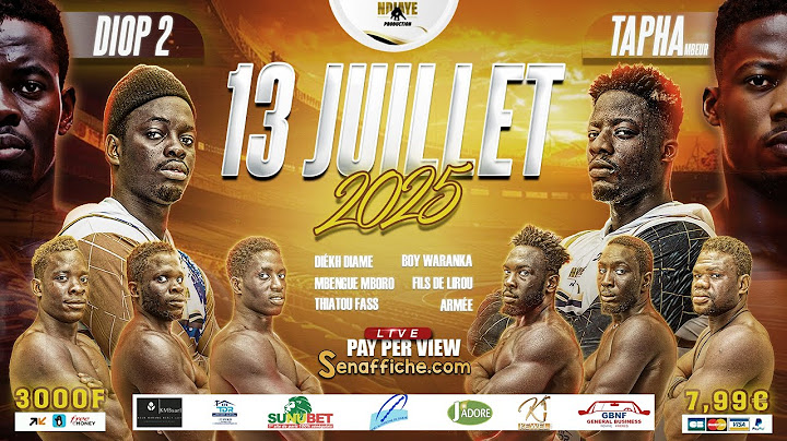 🛑Direct - Combat Diop 2 vs Tapha Mbeur, Boy Waranka vs Diekh Diam - Arène Nationale
