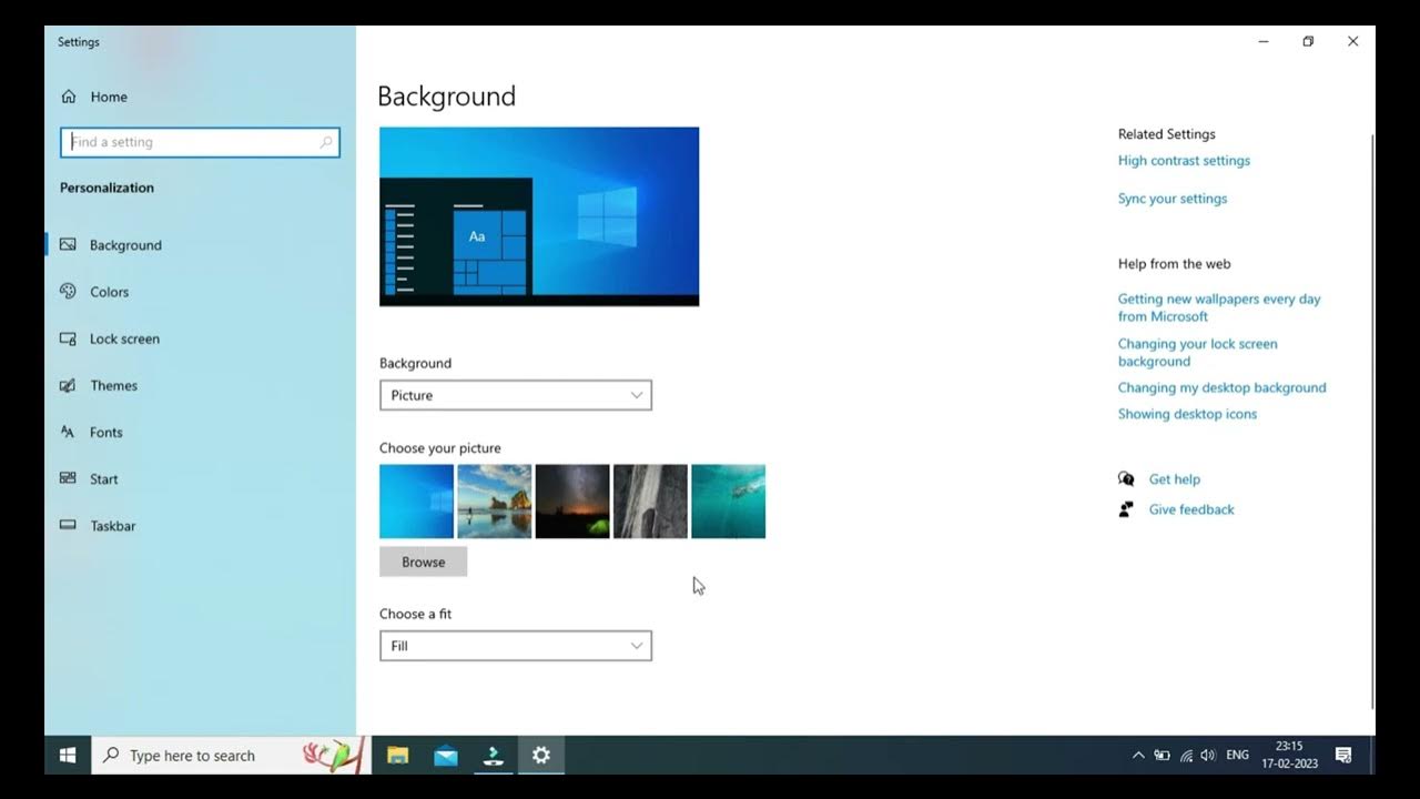 How to Change Wallpaper in Laptop Set Wallpaper in Computer Laptop