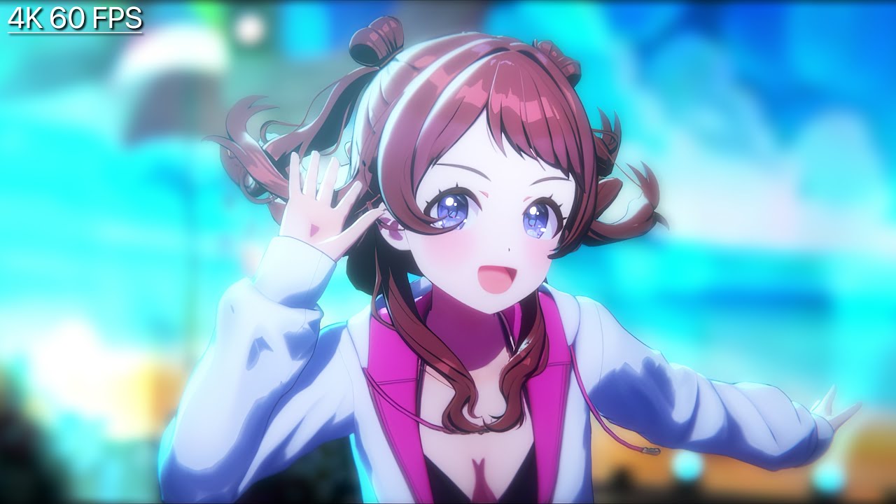 3Dライブ (最高画質) ] キミとセミブルー (花海咲季 ver.) (4K 60 FPS