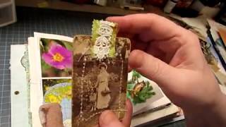 Junk Journal Flip Through/Etsy Update