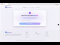 WebInSight - AI Powered Website Analysis & Optimization