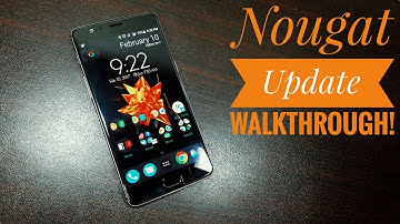 Oneplus 3T Nougat 7.0 update walkthrough!