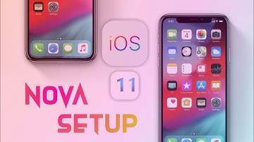 Make any Android look like iOS 11 🍎(Without root ) iOS 11 look
