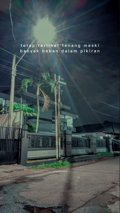 Story wa. Rodok loyo