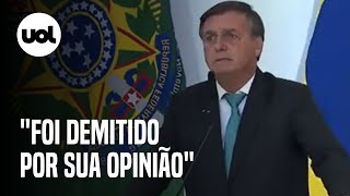 Bolsonaro sobre demissão de Alexandre Garcia: 'Não tem coisa mais absurda que isso'