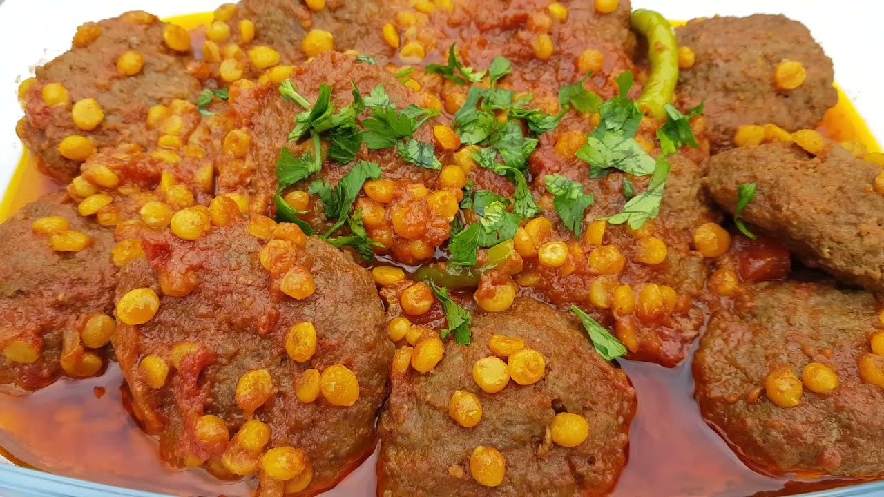 Afghani Kofta Recipe/Afghani Meatballs/Easy&Delicious/طرز تهیه کوفته افغانی/Ashpazi ba dunyai