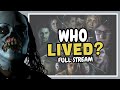 WHO SURVIVED? | Until Dawn First Playthrough (FINALE) FULL Stream Replay