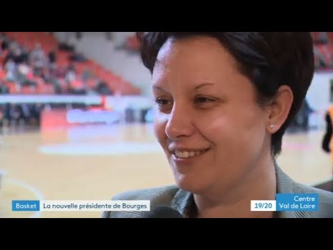 Portrait d'Agnès Saint-Ges, présidente du Tango Bourges Basket