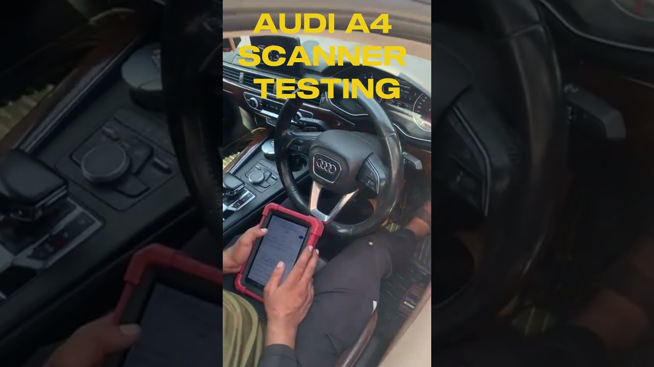 Audi A4 Scanner Testing: Clear and In-Depth Diagnostics: #automobile
