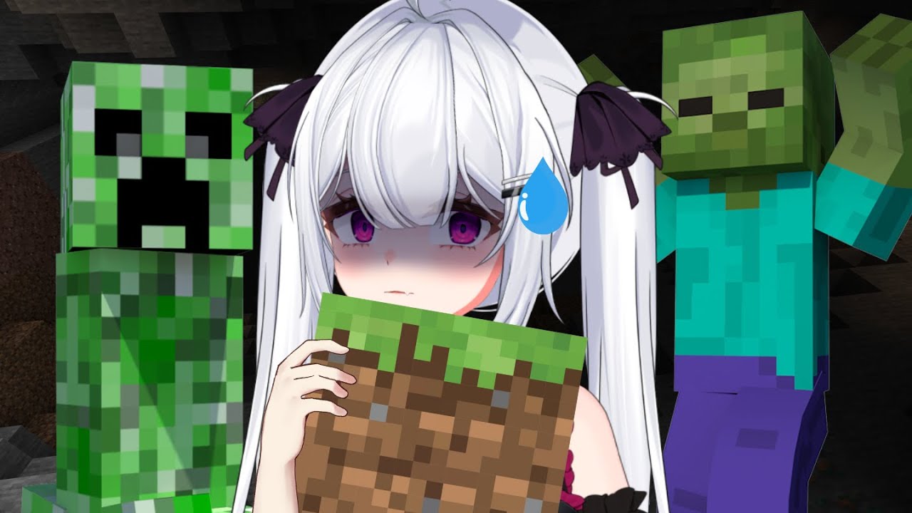 Trying to Beat Minecraft for the First Time! 🌍 Vtuber Gameplay - YouTube