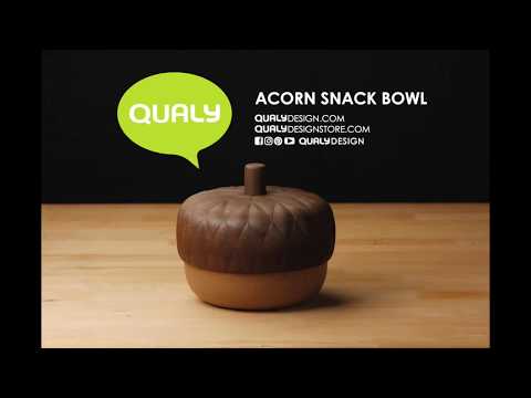 Acorn Snack Bowl - กล่องใส่ขนม ลูกโอ๊ก 橡木 - QUALY