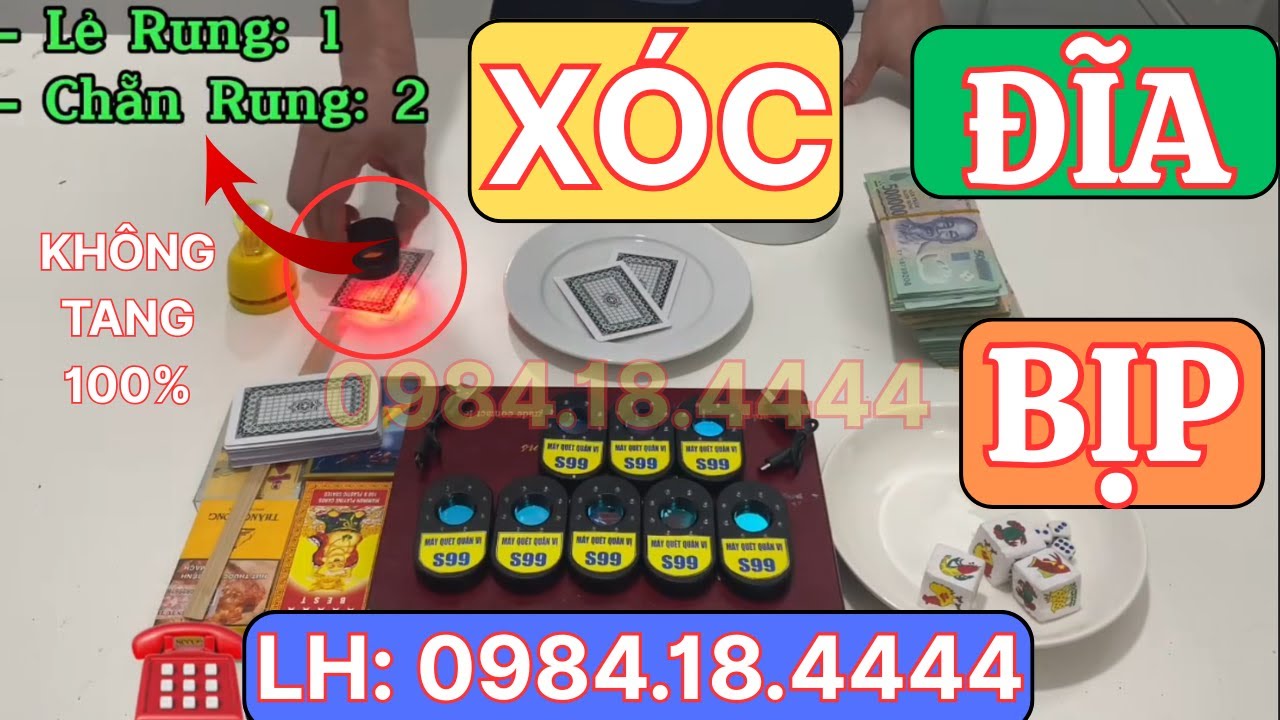 mocha vn Xóc Đĩa Bịp | Bán Đồ Xóc Đĩa Không Tang | Bán Máy Đánh Xóc Đĩa Mới Nhất 2025