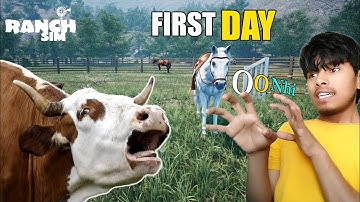 Ranch Simulator - First Day || Gameplay #1