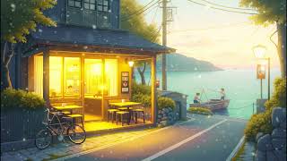 ☕🌊 Seaside Café Vibes | Chill Lofi Music | Relax & Study | Cozy Coffee Shop BGM |Lofi 🎶✨ screenshot 1