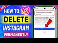 How to Delete Instagram Account Permanently 2026 New Update || Instagram Id Delete IG Account Guide