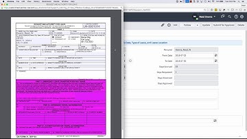 UXstormPDF Automating a PDF Form