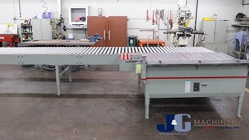 Doucet XP-36-5-21-G Return Conveyor for Edgebanders - J & G Machinery