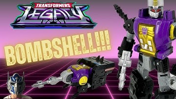 Transformers Legacy - Bombshell Full Review and Transformation