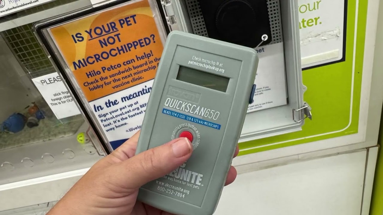 Microchip Scanning Station Prototype