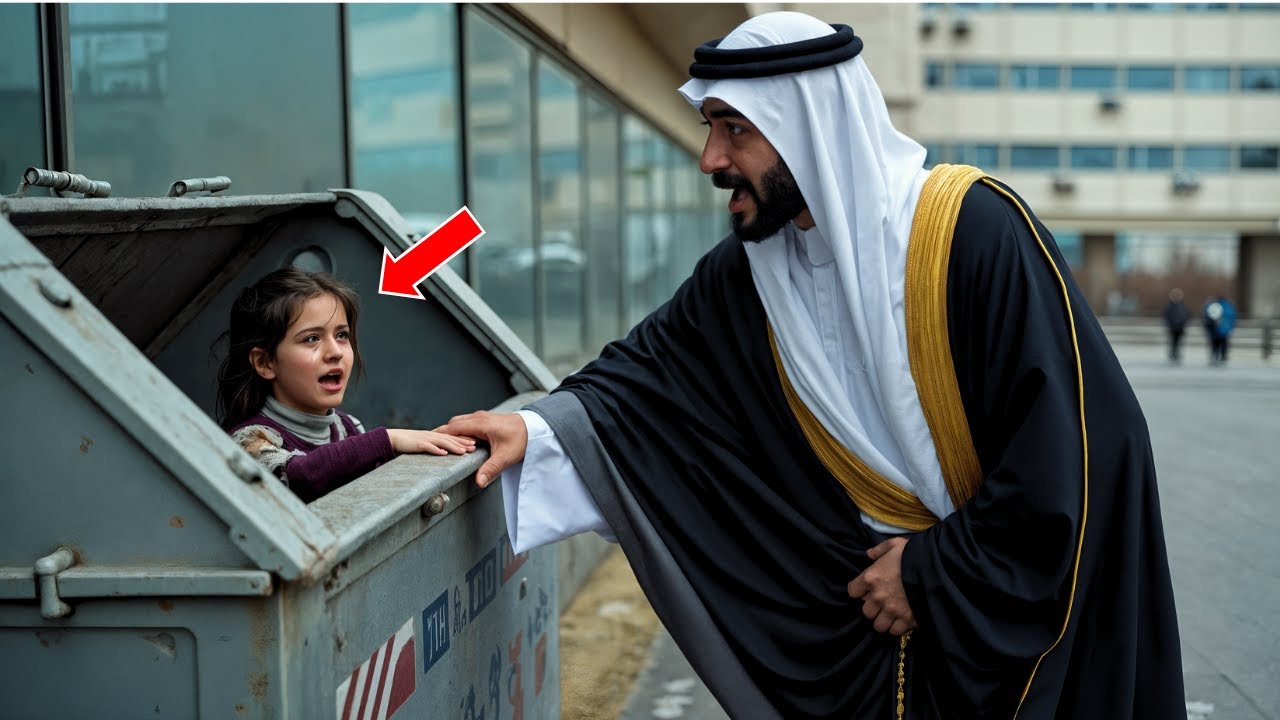 ملياردير عربي يسمع أنينًا في القمامة... وعند فتح الكيس يجد طفلةً تحمل صورته على صدرها!...