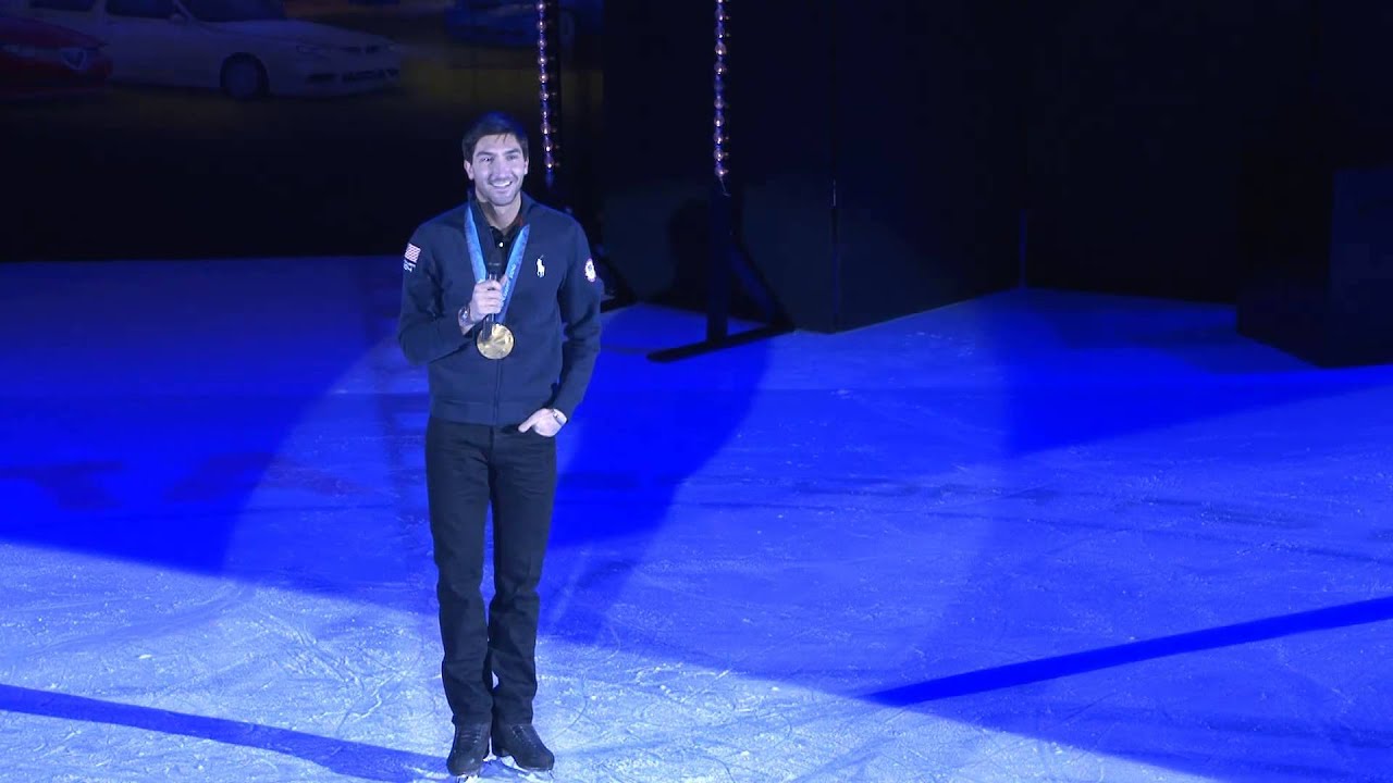 Evan Lysacek about toyota Sports Center, El Segundo, California YouTube