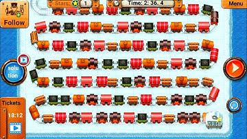 Train Make Maze - Rail Maze 2 - Train Puzzle Game - Android Gameplay #.439