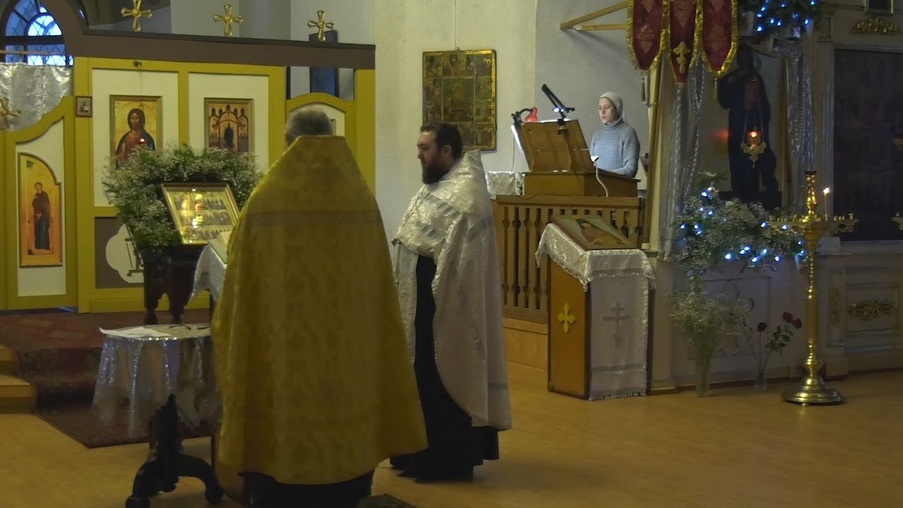 Молебен о здравии мобилизованных - YouTube