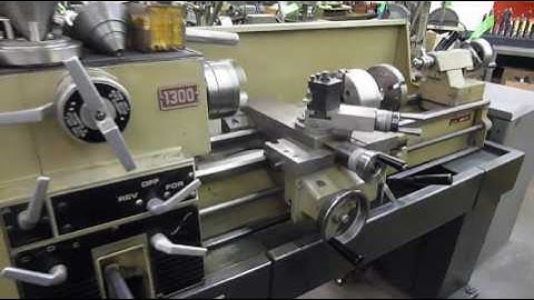 Clausing Model 1301 Engine Lathe LOT 410