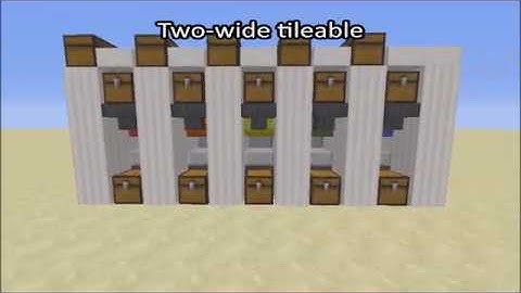 Minecraft Tutorial - Tiny Shulker box loader