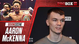 Aaron Mckenna Reveals What Devin Haney Told Him When They Fought At 11 Years Old