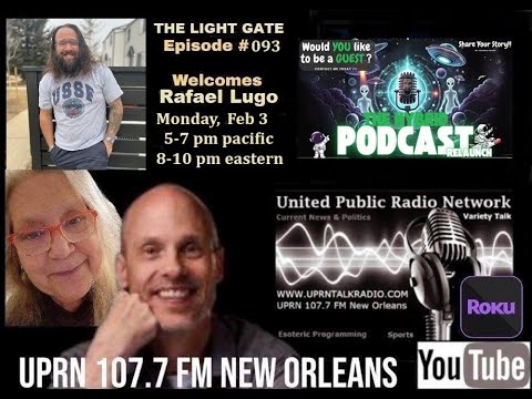 THE LIGHT GATE – Rafael Lugo, experiencer, podcaster, hip-hop artist.