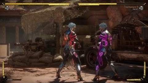 MK11 Frost Arctic Anarchy D2-freeze-KB corner combo