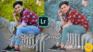 Lightroom Photo Editing Tutorial in Mobile | Download Free preset| Soft Blue & Orenge Preset screenshot 5