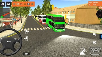 euro coach bus simulator 😭🚌|| new coach bus simulator part- 11 Android gameplay