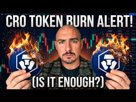 CRO Coin Token BURN ALERT! (Is It Enough?) Crypto.com & Cronos News