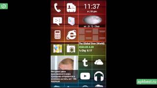 Обзор - Windows 8 Theme - для Андроид screenshot 1