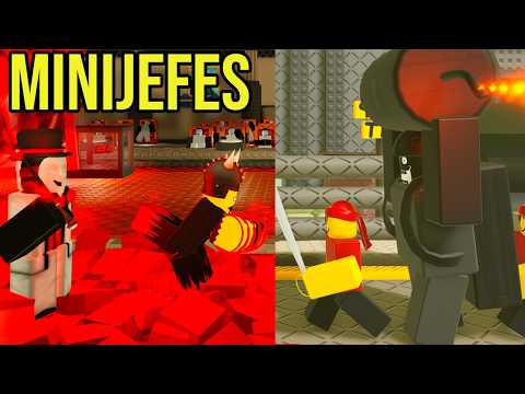 MINI-BOSSES IN CHAPTER 3 - The Battle Bricks (ROBLOX) with Pepe el Mago (#12)