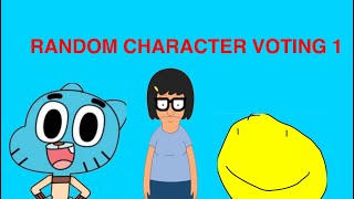 RANDOM CHARACTER VOTING 1