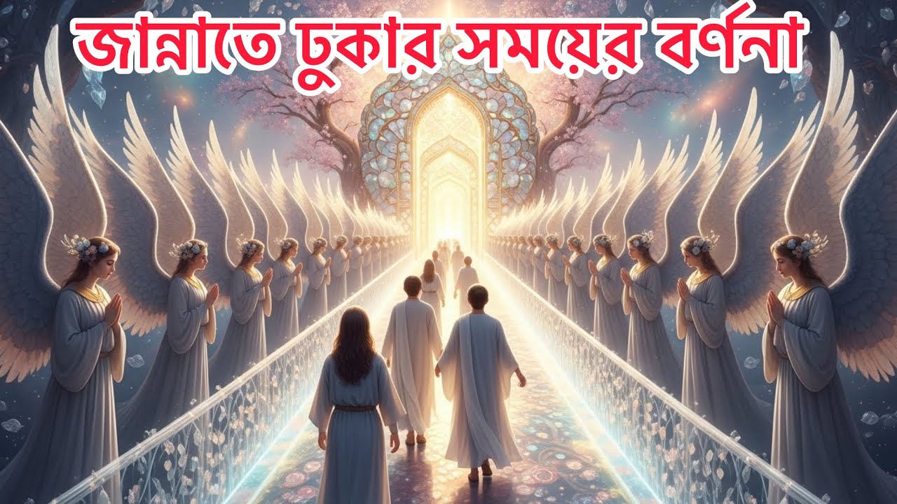 জান্নাতে ঢুকার সময়ের বর্ণনা 🌸 I Description of the time of entering Paradise 