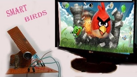Smart Birds - A sling shot controller for playing Angry Birds