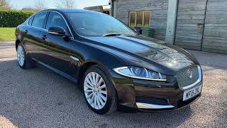 Jaguar XF 2.2d 200bhp Luxury Auto. Ultimate Black Metallic!