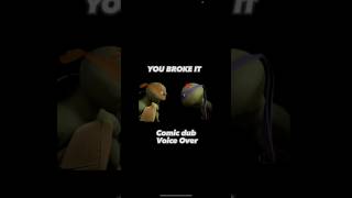 Tmnt Comic Dub Mikey Vs Donnie The Jersey Argument