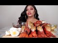 10 lobster tails seafood boil mukbang   eating show eat with que